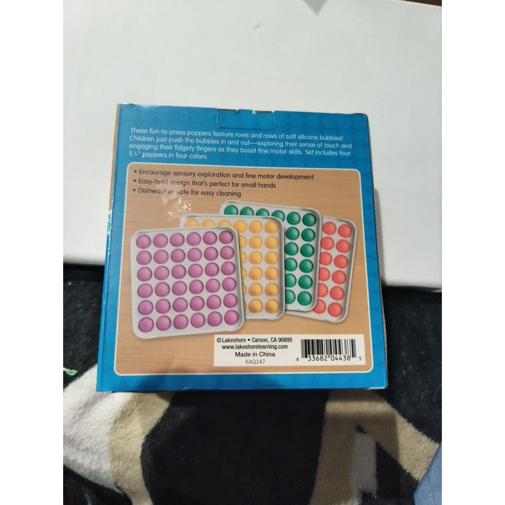 Lakeshore Fidget Poppers - Set Of 4. Brand New/Sealed!